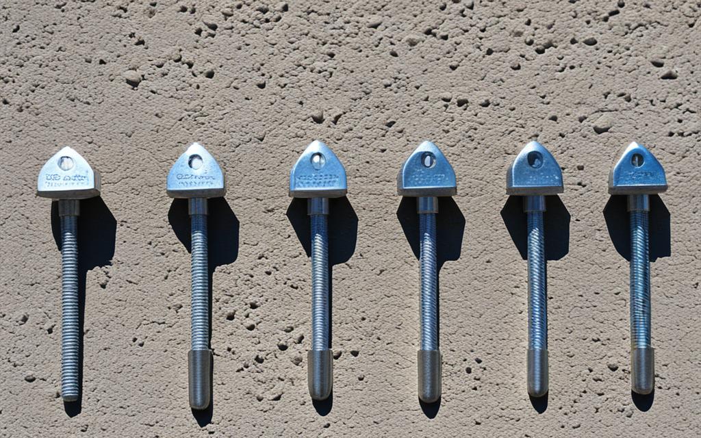 parametry techniczne kotew nierdzewnych